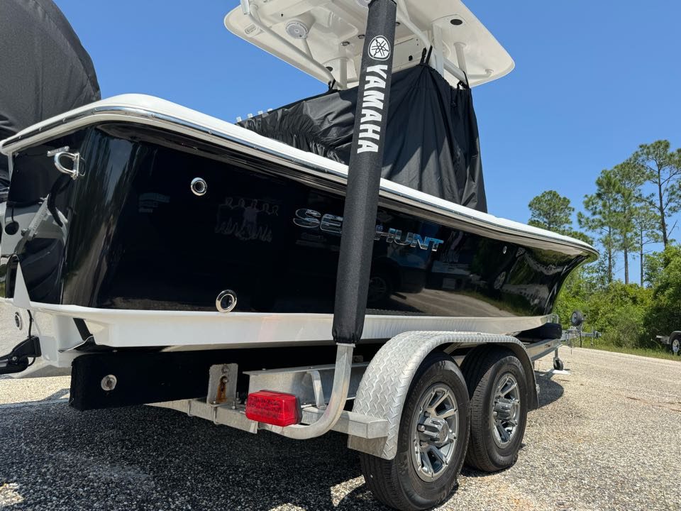 Black hull with a deep mirror gloss after correction