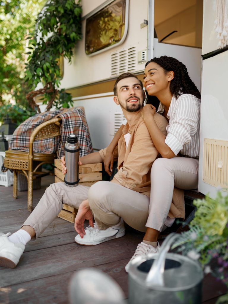 Couple in RV