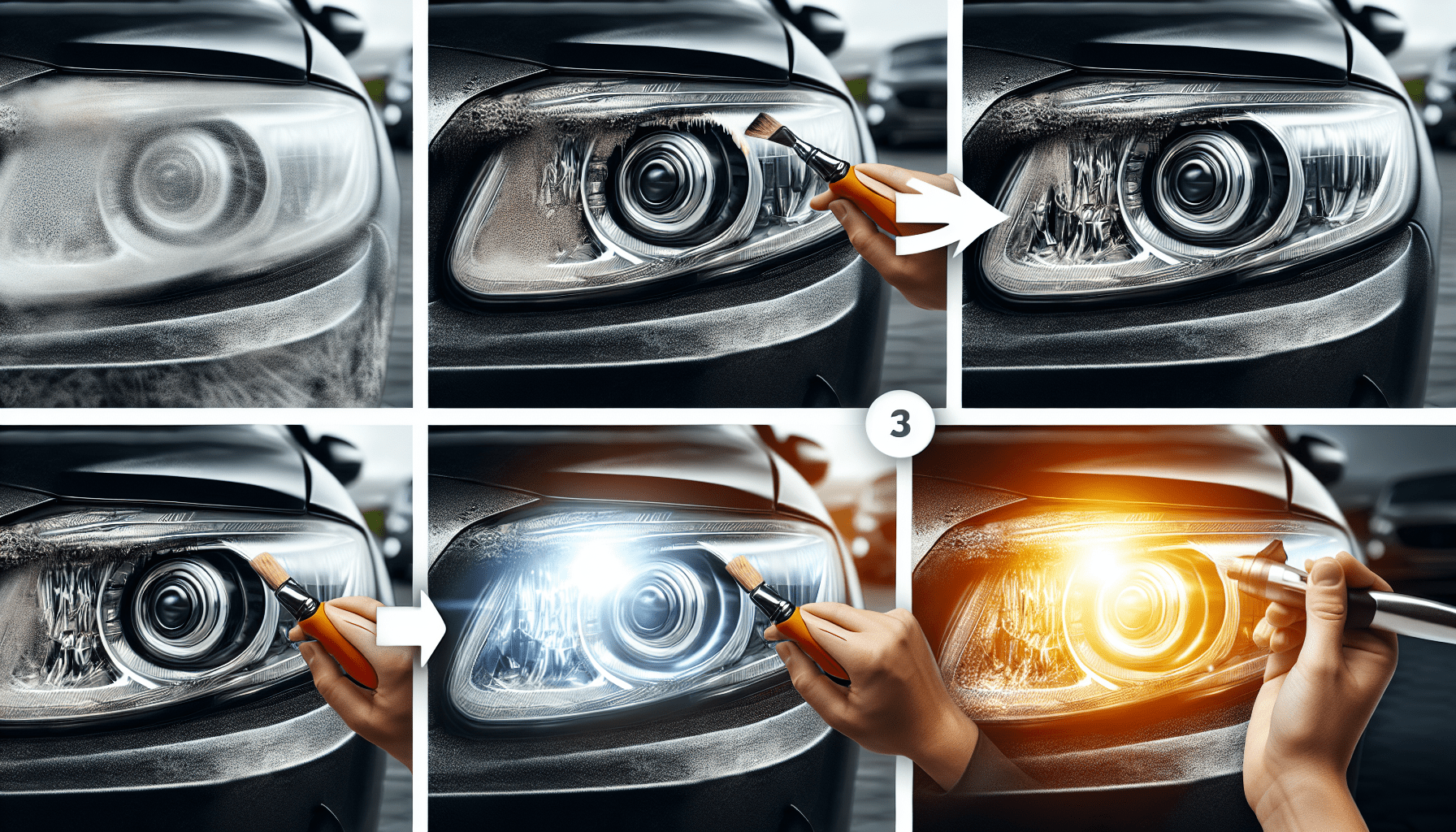 what are the top 3 benefits of headlight restoration during auto detailing