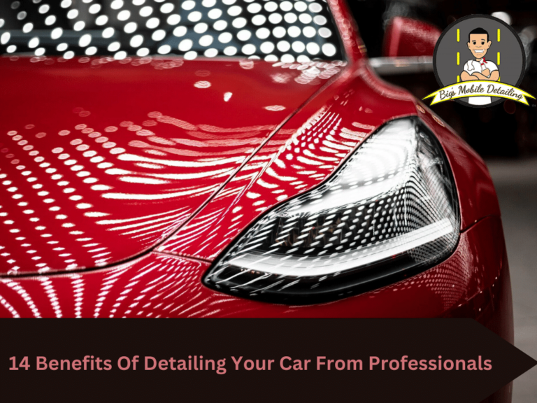 what are the top 4 benefits of auto detailing for improving vehicle resale value